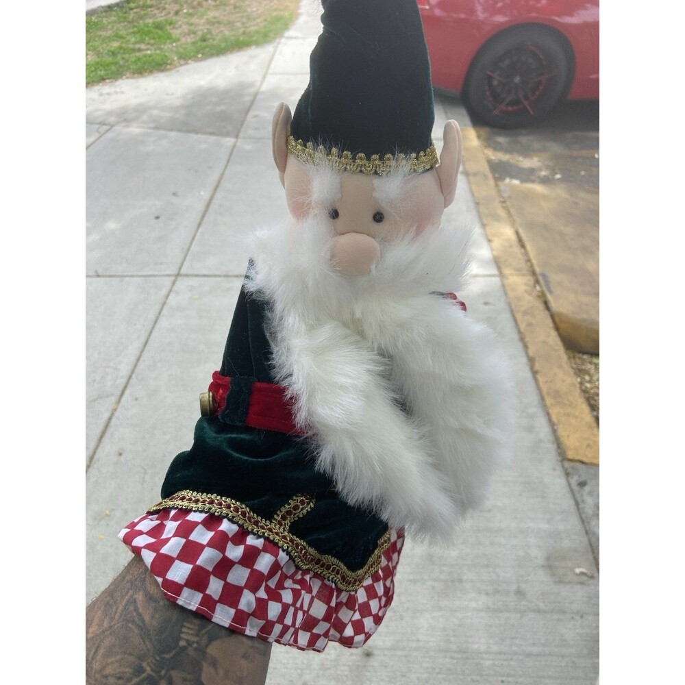FLAWLESS Exceptional CHRISTMAS AROUND The WORLD ELF Bottle WINE CHAMPAGNE Cover